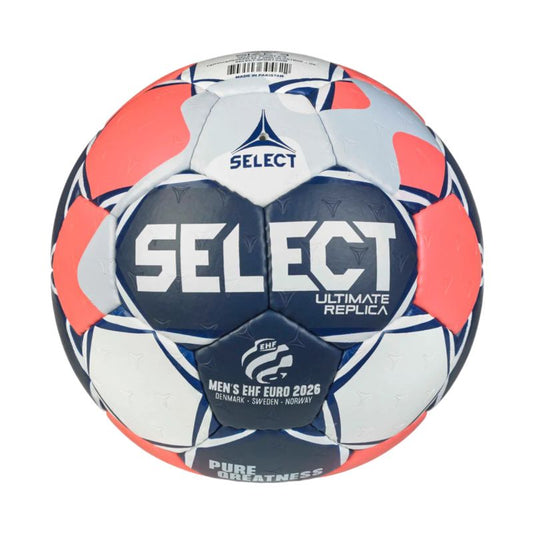 Select Ultimate Euro Man 0 v26 Replica Handball White, Navy Blue, Orange 13593 In preparation Your Sports Performance