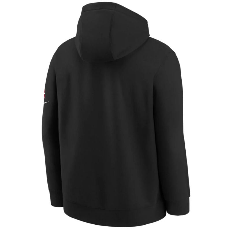 Nike NBA Chicago Bulls Fleece Hoodie EZ2B7FELN-BUL Clothing/Basketball Nike