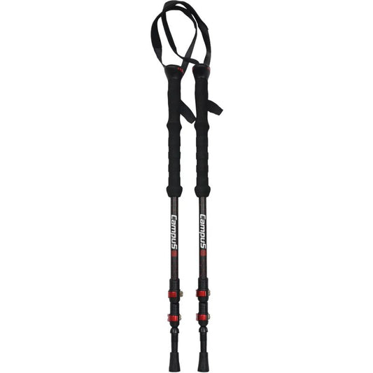 Campus Stetin Trekking Poles CU0703321218 Black One size In preparation Your Sports Performance