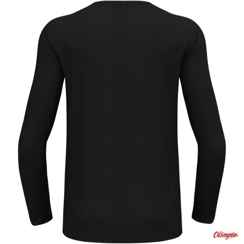 Odlo BL TOP crew neck l/s MERINO 200 men's t-shirt size M Black Odzież militarna/Bielizna termoaktywna Your Sports Performance