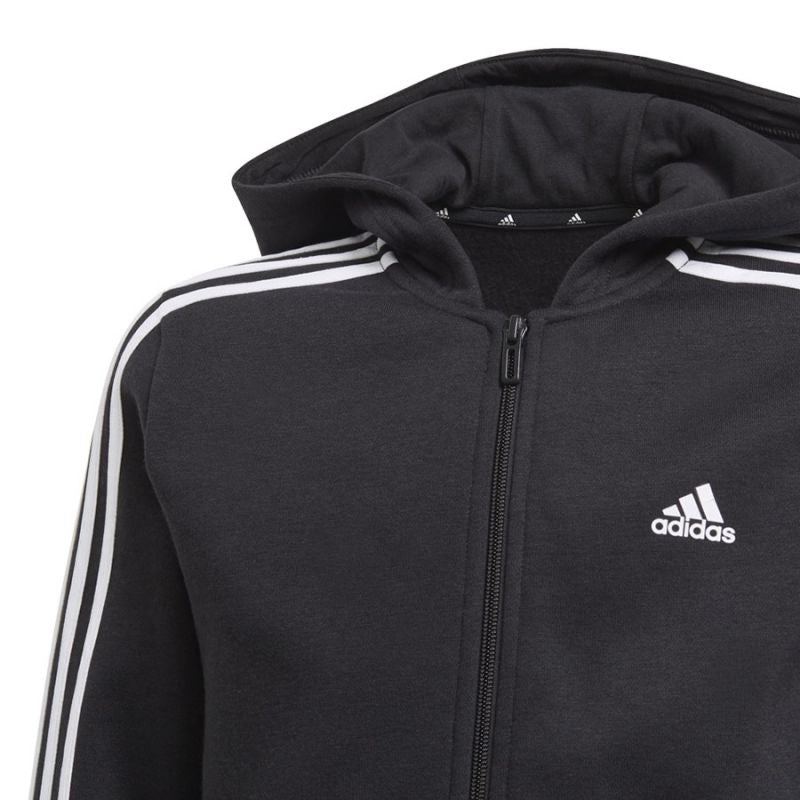 Adidas Essentials 3S Full-zip Hoodie Jr GQ8900 Clothing/Training Adidas