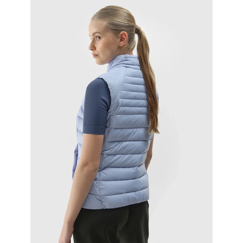 Women's quilted down vest with recycled filling 4F *Kategoria tymczasowa Your Sports Performance