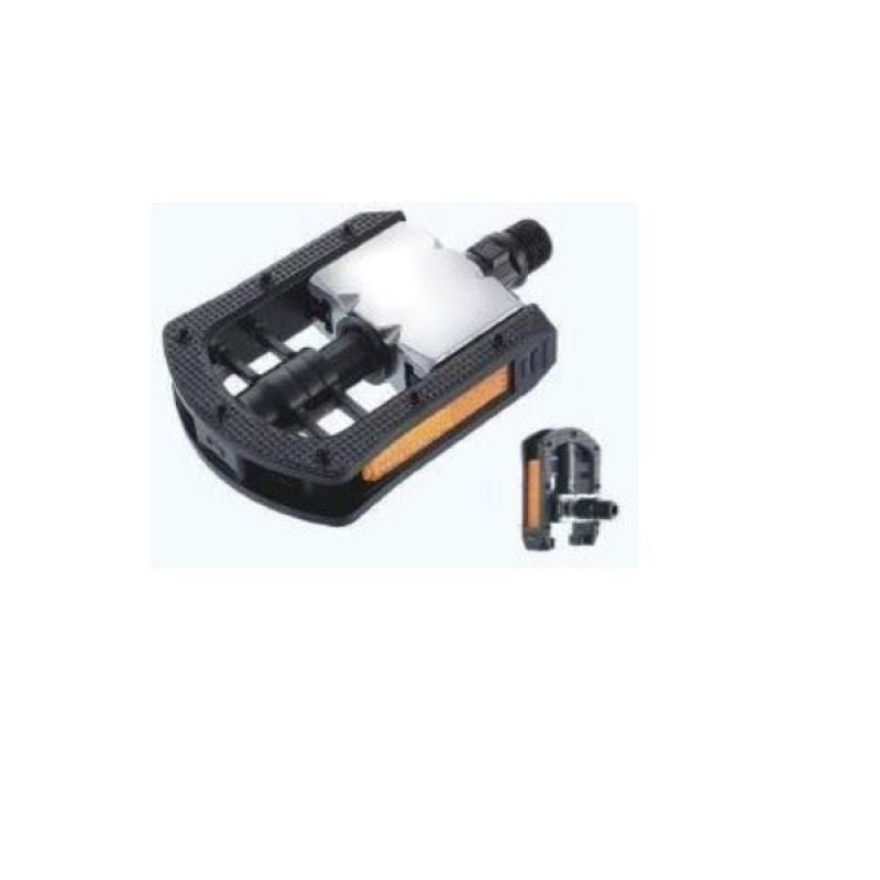 CITY ALU/PVC folding pedals black In preparation Your Sports Performance