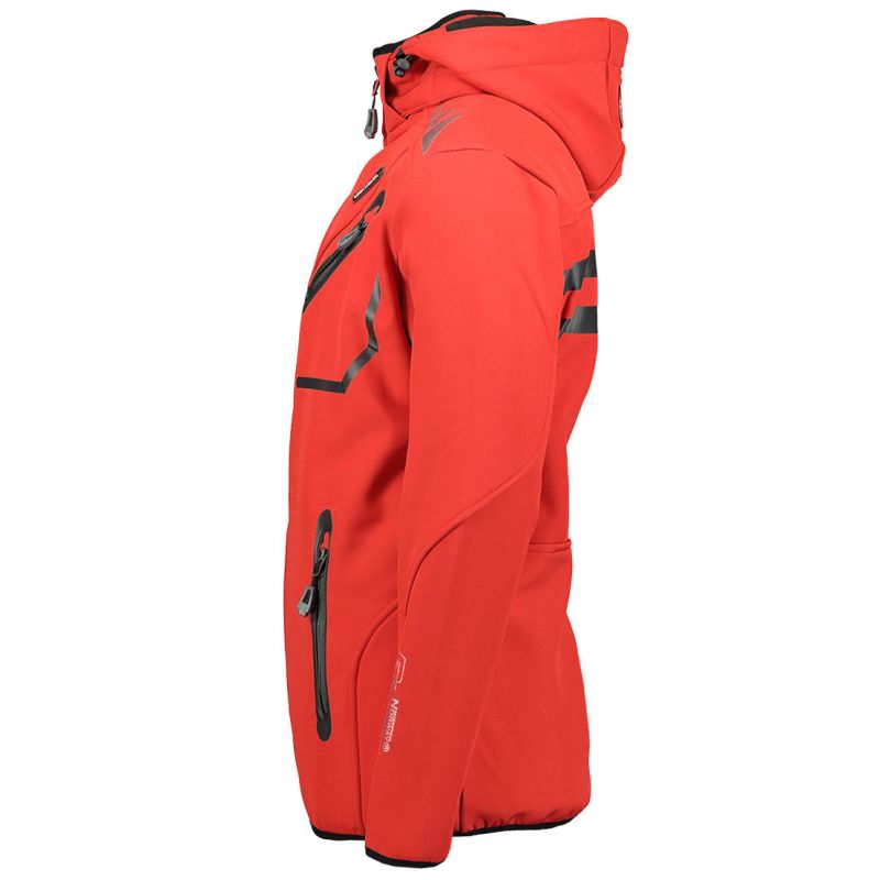 Geographical Norway Softshell Jacket Royaute 068 M WY3252H/GN/Red / Black Clothing/Outdoor/Geographical Norway Your Sports Performance