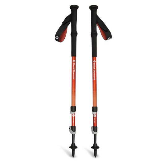 Black Diamond Trail Back Burnt Sienna Trekking Poles Import z Action/Akcesoria sportowe i turystyczne/Kije do Nordic Walking i trekkingu Your Sports Performance