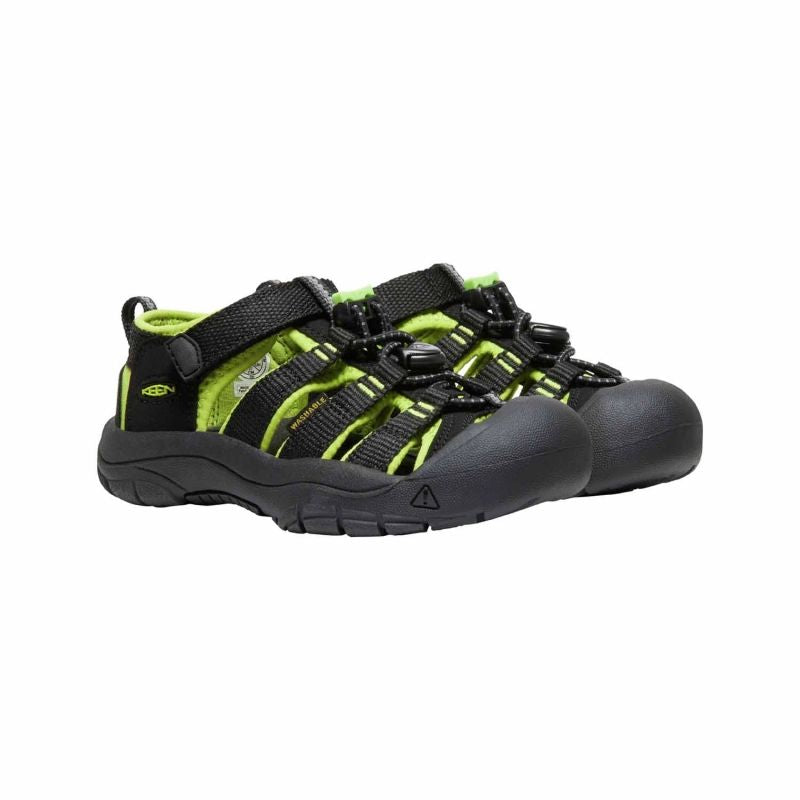 Keen Newport H2 Black/Lime Green Kids' Summer Hiking Sandals (1009942) In preparation Your Sports Performance
