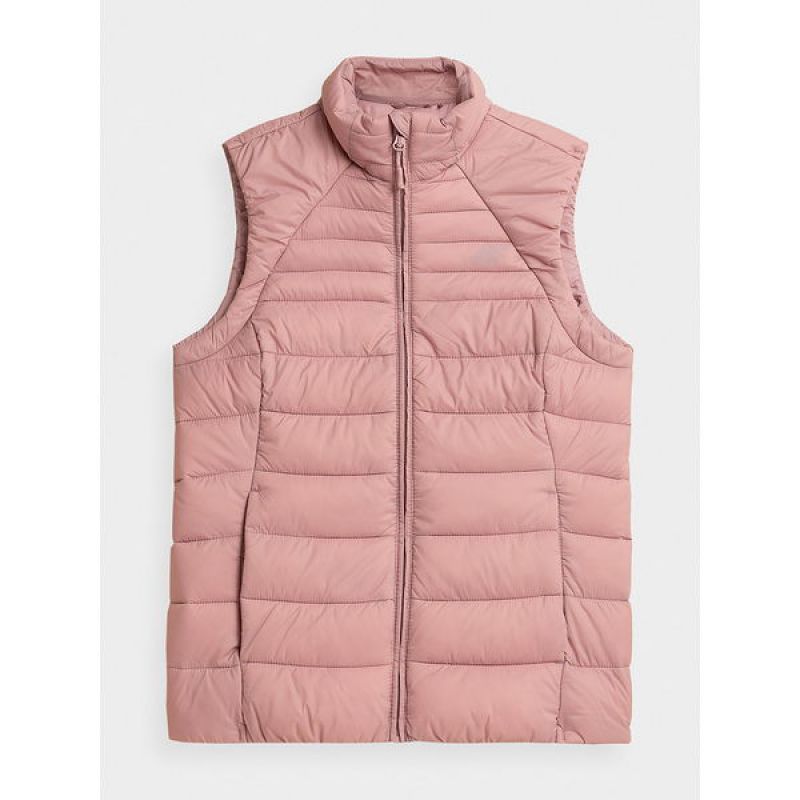 4F W Vest H4Z21-KUDP001 Pink Clothing/Outdoor 4F
