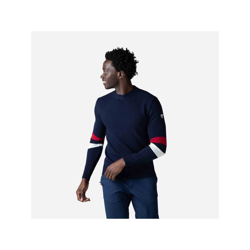 Rossignol Signature Rn Knit Navy Blue Sweater Import z PMSport Your Sports Performance