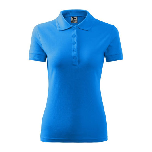 Women's Pique Polo Shirt (snorkel blue) Clothing/Lifestyle/T-shirts/Malfini Your Sports Performance