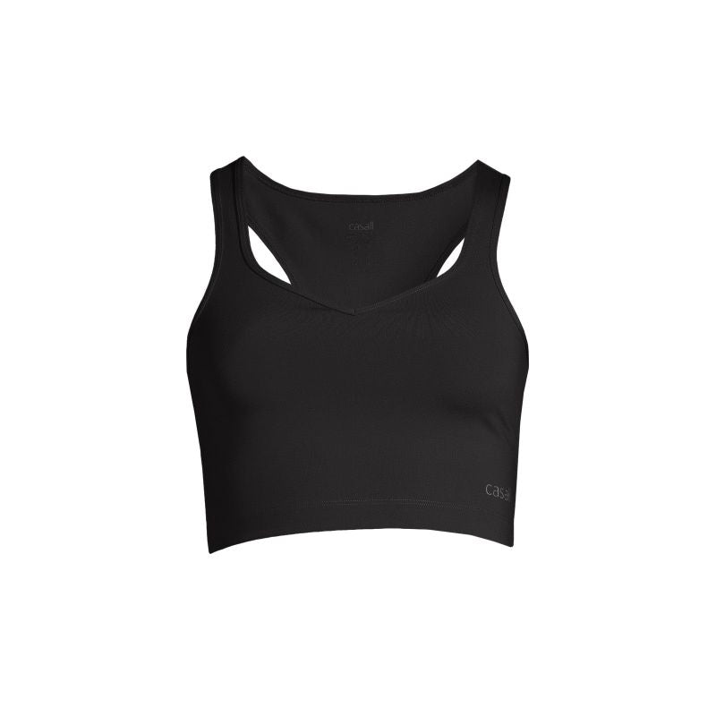 CASALL Heart Shape Sport Top Black Import z PMSport Your Sports Performance