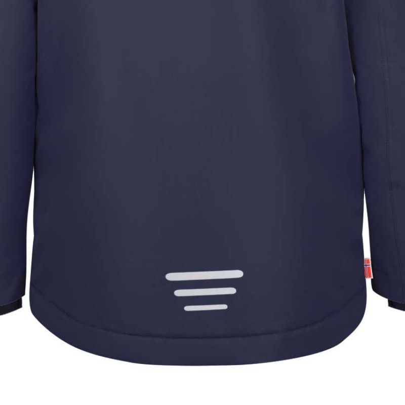 Trollkids Kids Holmenkollen Snow Jacket Pro Hooded Winter Jacket Navy Blue (913-100) In preparation Your Sports Performance