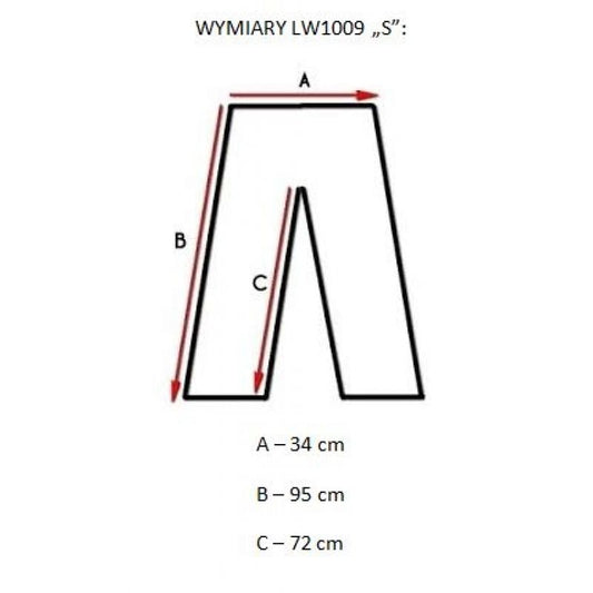 LEONE LW1009/S16 long leggings navy blue "S" In preparation Your Sports Performance