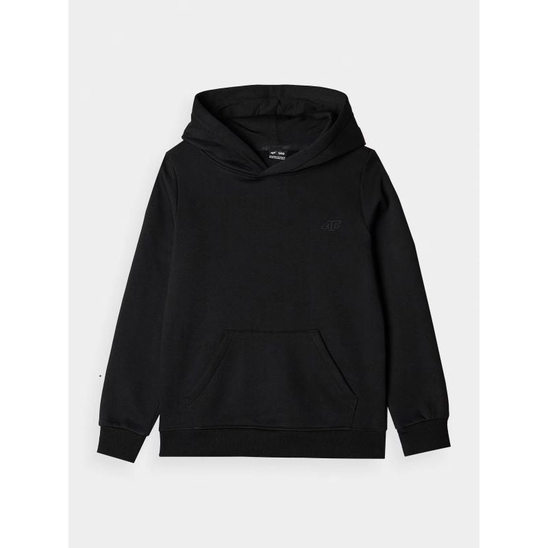 Boy's sweatshirt with hood, open, 4F Junior 4FJWMM00TSWSM1292-20S *Kategoria tymczasowa Your Sports Performance
