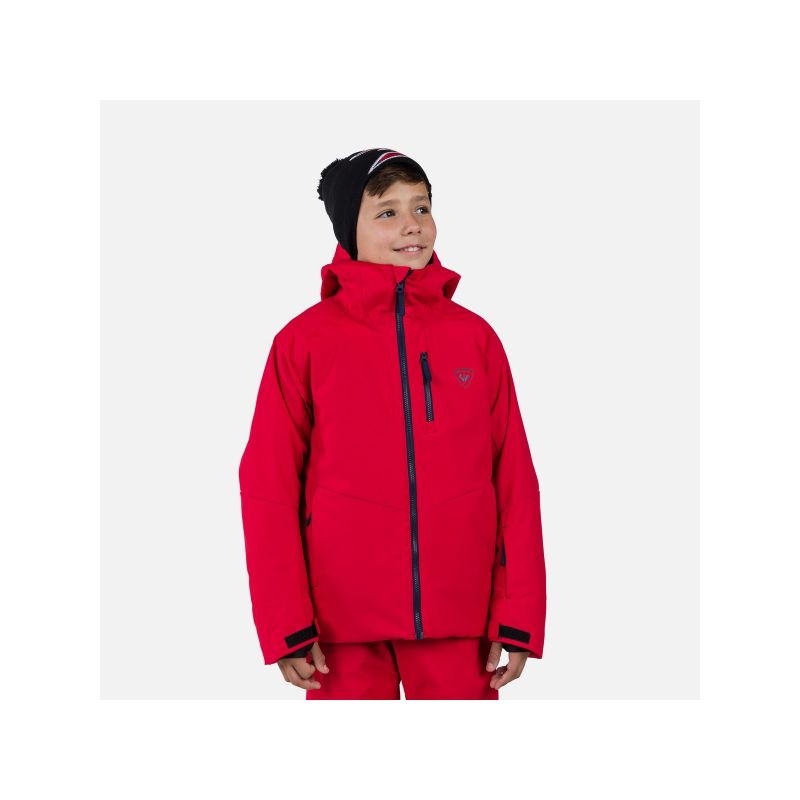Rossignol Jr Wispile Jkt Jacket Red Rossignol