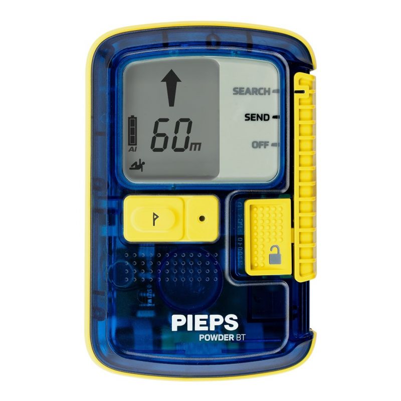 Pieps Powder Beacon BT Blue-Yellow Avalanche Transceiver Wspinaczka/Sondy Your Sports Performance