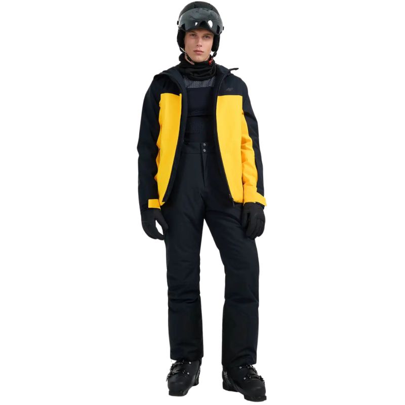 Men's ski jacket 4F M0787 orange 4FWAW25TTJAM0787 70S In preparation Your Sports Performance