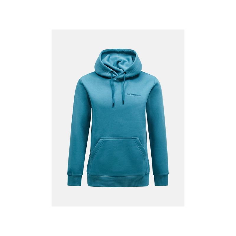 Peak Performance M Original Small Logo Hoo sweatshirt green Import z PMSport Your Sports Performance