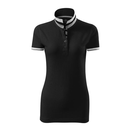 Malfini Collar Up polo shirt W MLI-25701 black Clothing/Lifestyle/T-shirts/Malfini Malfini