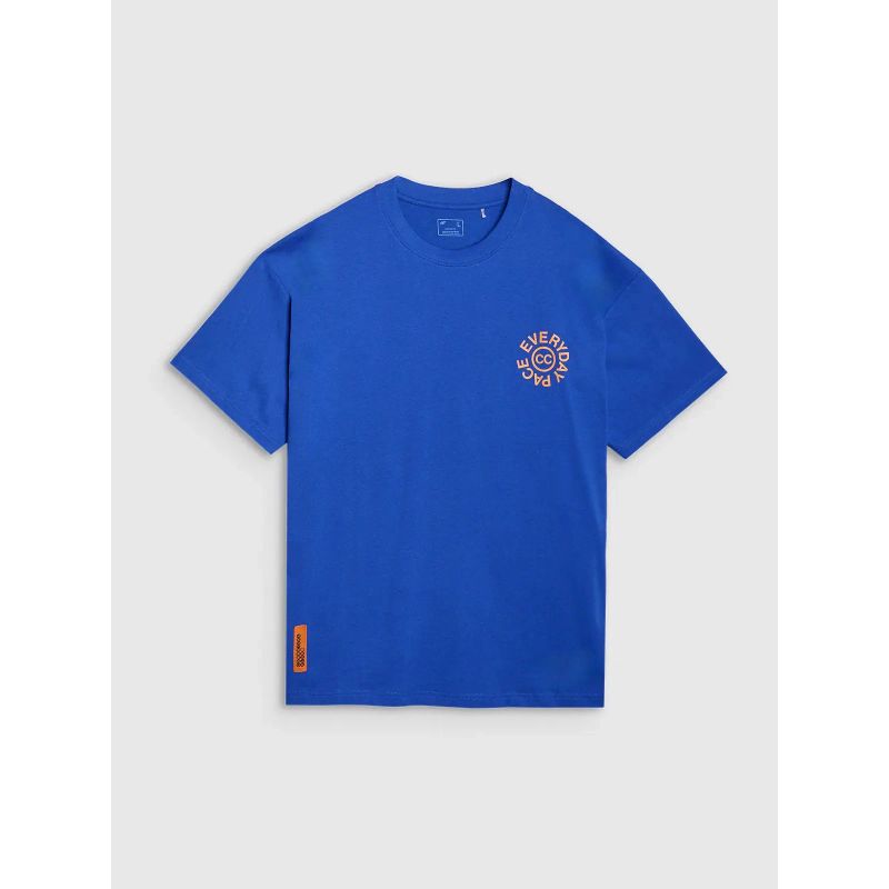 Men's oversize printed T-shirt 4F 4FWSS25TTSHM1979-36S *Kategoria tymczasowa Your Sports Performance