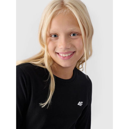 Longsleeve regular smooth girls 4F Junior 4FJWMM00TLONF318-20S *Kategoria tymczasowa Your Sports Performance