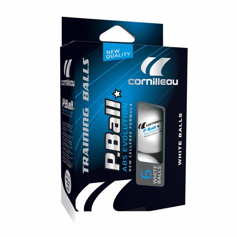 Cornilleau Pong Ball P-Ball Abs Evolution 1 * 340050 Accessories/Balls/Table Tennis Your Sports Performance