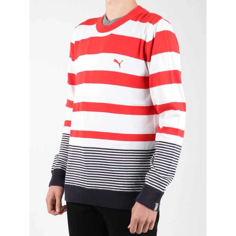 Puma Striped Sailing Sweater 554124-01 In preparation Your Sports Performance