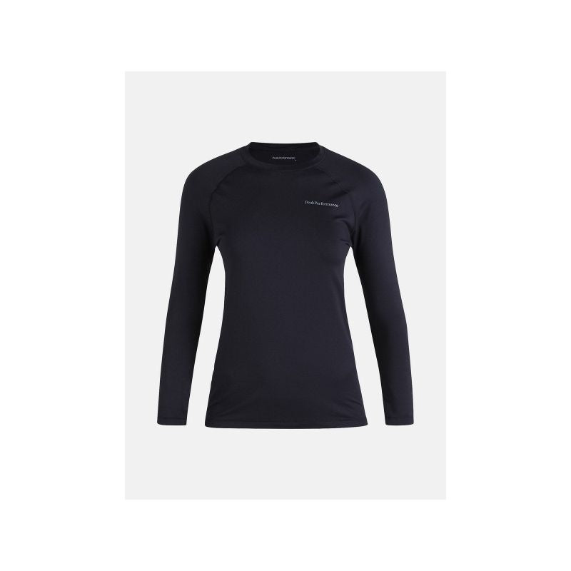 Peak Performance W Spirit Crew Thermal Shirt Black Import z PMSport Your Sports Performance