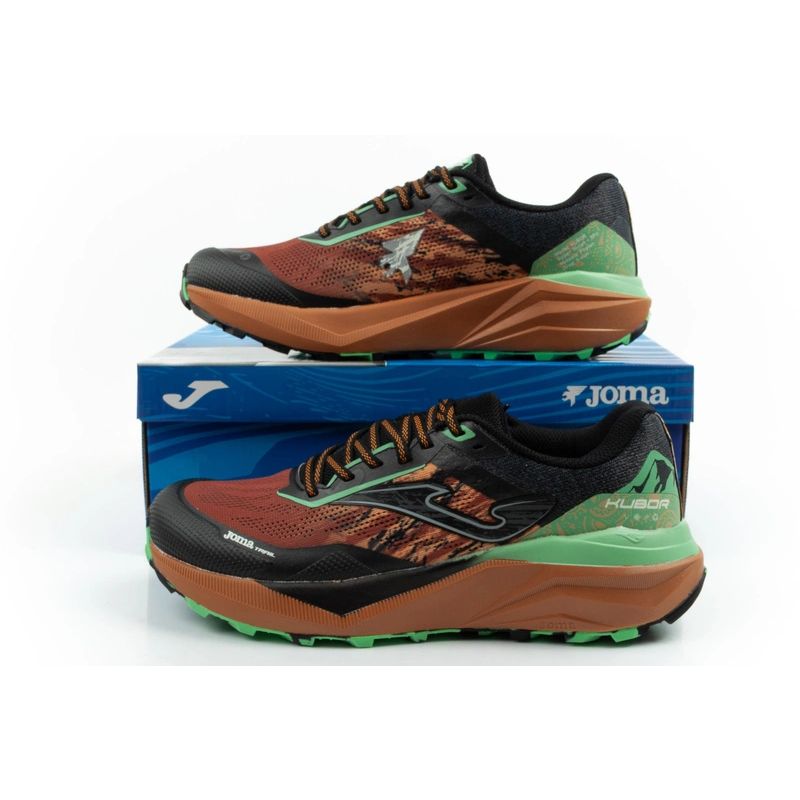 Joma Kubor men's trail running shoes, off-road, cushioned, brown Joma