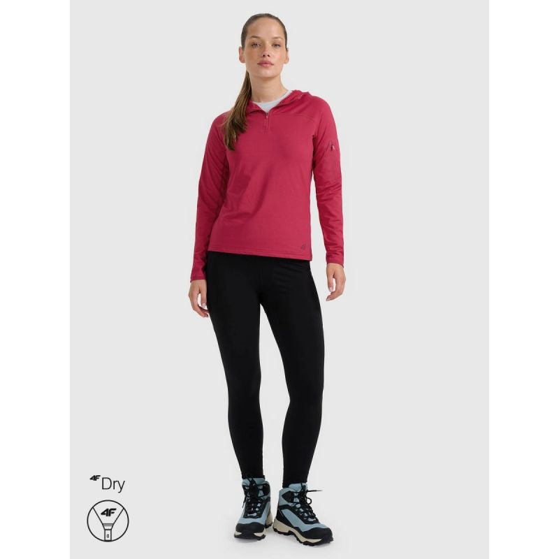 Women's quick-drying trekking sweatshirt regular 4F 4FWAW25TFSWF591-53S 4f
