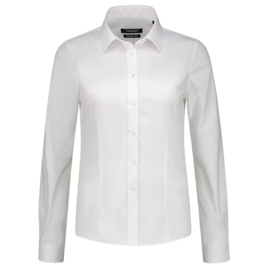 Malfini Fitted Stretch Blouse W MLI-T24T0 white Clothing/Lifestyle/T-shirts/Malfini Malfini