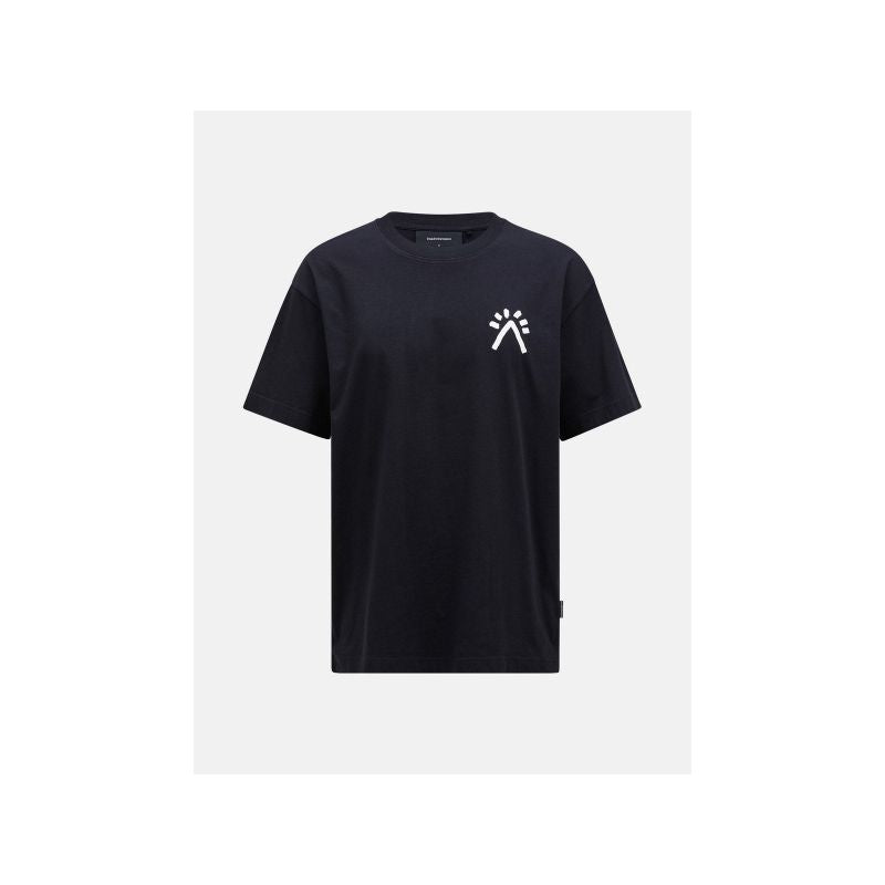 Peak Performance M Graphic Tee Black Import z PMSport Your Sports Performance