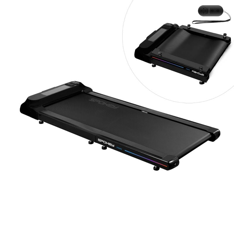 Spokey DASH foldable electric walking pad treadmill In preparation Your Sports Performance