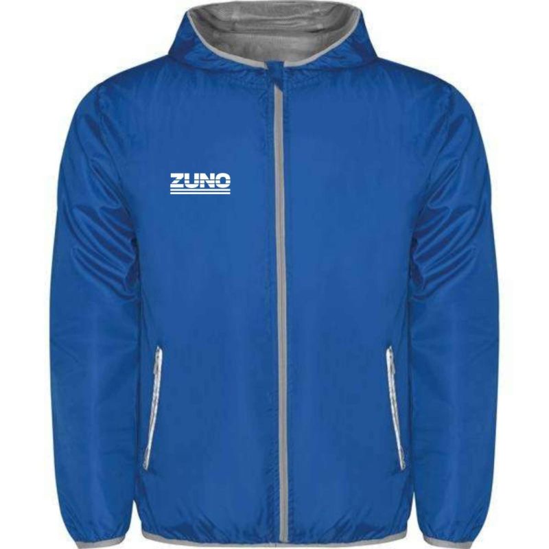 Zuno - blue windbreaker raincoat In preparation Your Sports Performance