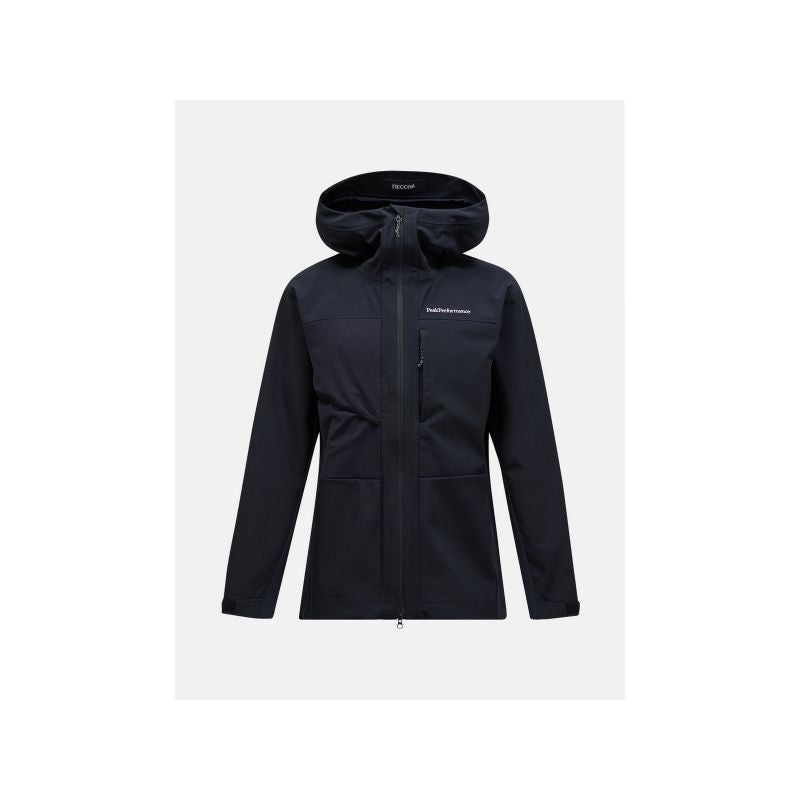 Peak Performance M Ascent Softshell Jacket black Import z PMSport Your Sports Performance