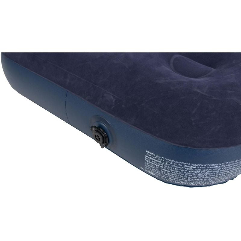 FLOCKED MATTRESS FOR 1-PERSON 191x73x22CM WITH PUMP 2IN1 24040 Dom I Ogród/Baseny Ogrodowe/Akcesoria Dmuchane/Materace Your Sports Performance
