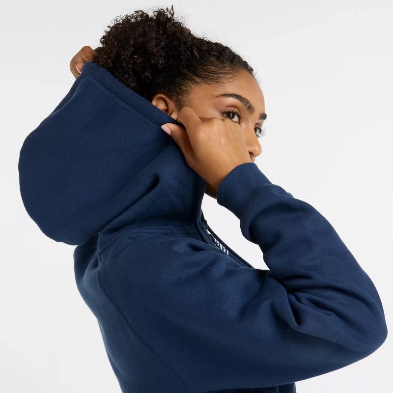 New Balance Sport Fleece Logo Full Zip Sweatshirt W WJ43525NNY Clothing/Lifestyle/New Balance New Balance