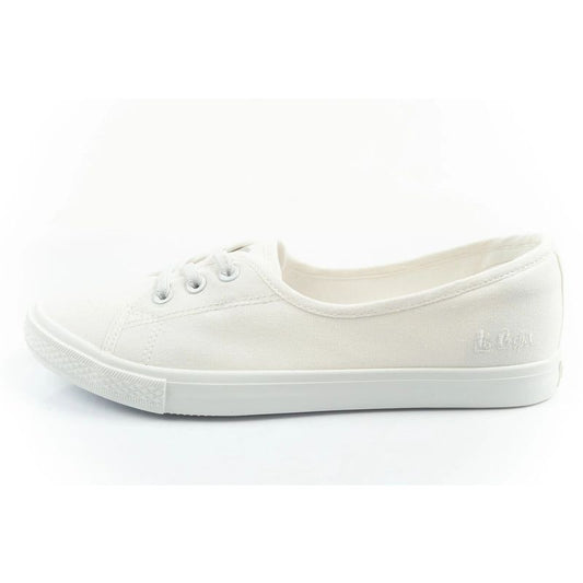 Lee Cooper shoes women's sneakers sporty white slip-on ballet flats Lee Cooper