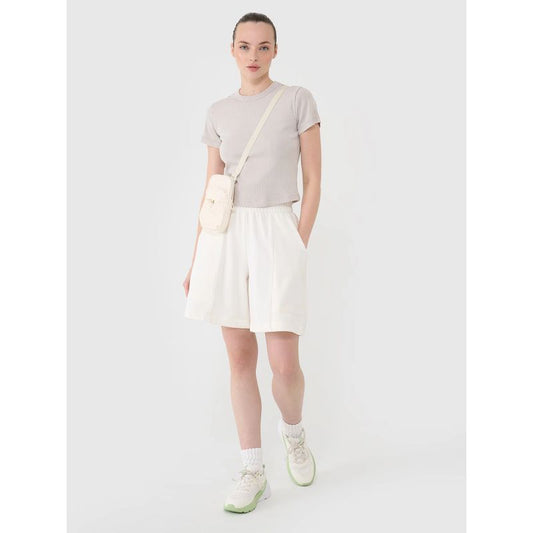 Women's slim ribbed t-shirt 4F 4FRSS25TTSHF2696-83S *Kategoria tymczasowa Your Sports Performance