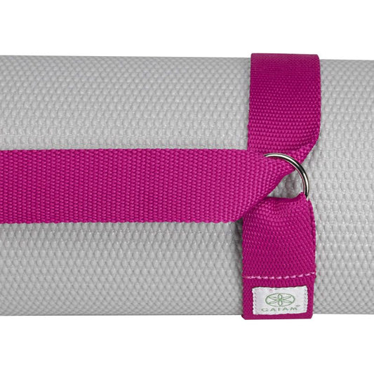 Gaiam pink yoga mat strap 61711 Accessories/Training equipment Your Sports Performance