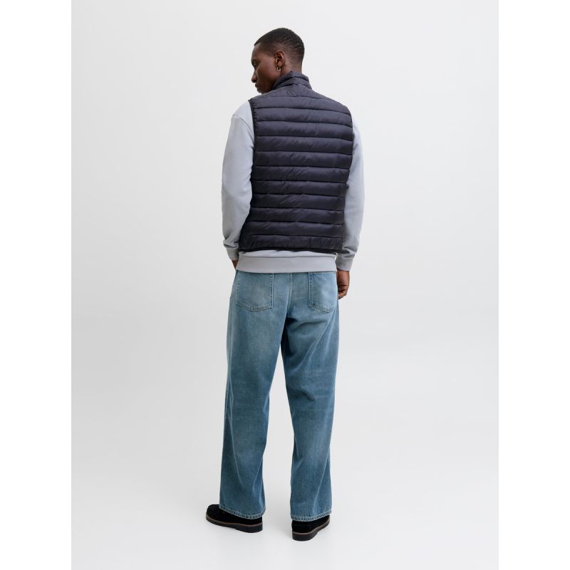 Jack&Jones men's vest JJEBRADLEY LIGHT BODYWARMER COLLAR NOO 12280973 BLACK In preparation Your Sports Performance