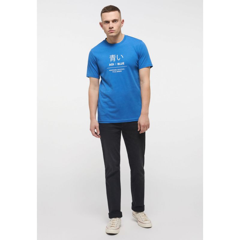 Mustang T-shirt Alex C Print M 1013522 5234 Clothing/Lifestyle/T-shirts/Mustang Your Sports Performance