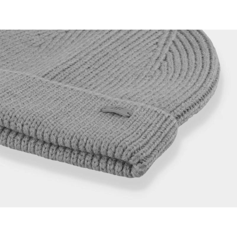 Women's winter hat with added recycled materials 4F 4FAW23ACAPF287-23S *Kategoria tymczasowa Your Sports Performance