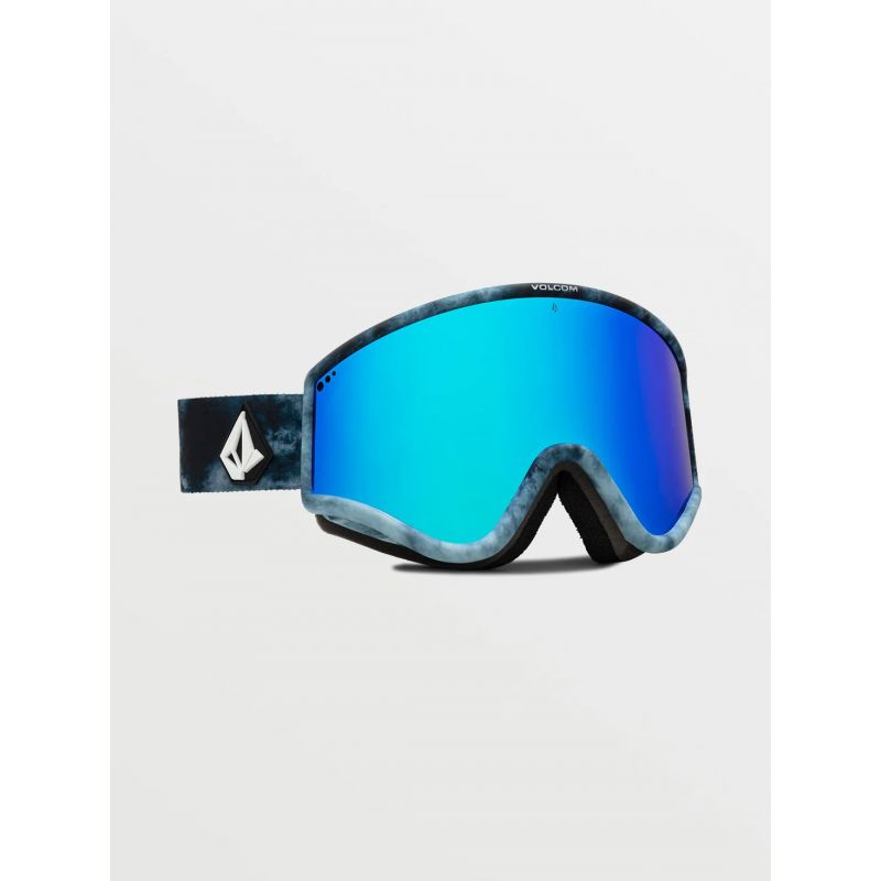 Volcom YAE LAGOON TIE DYE/BLUE CHROME women's/men's snowboard goggles UV protection blue (VG0722110) Accessories/Skiing/Gogle/Volcom Your Sports Performance