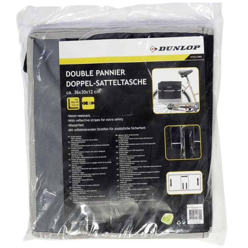 Dunlop double pannier rack bicycle bag 26L 417400 Accessories/Bicycle/Akcesoria rowerowe Your Sports Performance