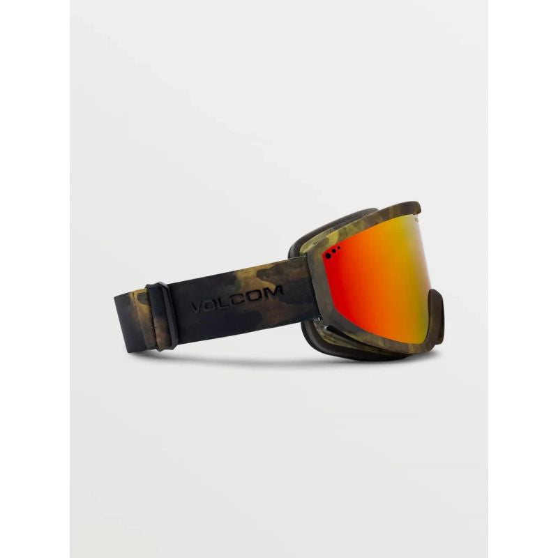 Volcom Footprints Women's/Men's Snowboard Ski Goggles Winter Red (VG0622303) Accessories/Skiing/Gogle/Volcom Your Sports Performance