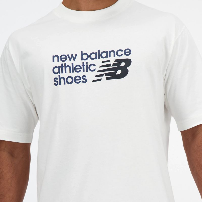 New Balance S/S Brand T-Sh M MT41524WT T-shirt Clothing/Lifestyle/T-shirts/New Balance New Balance
