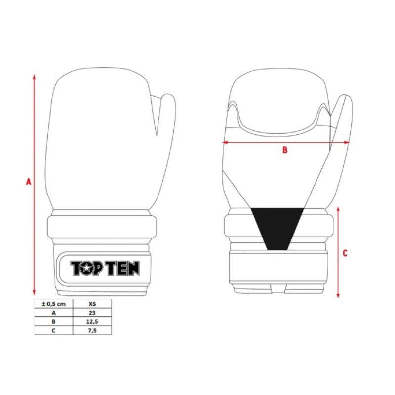Taekwon-do ITF ROTT-KIDS Open Gloves In preparation Your Sports Performance