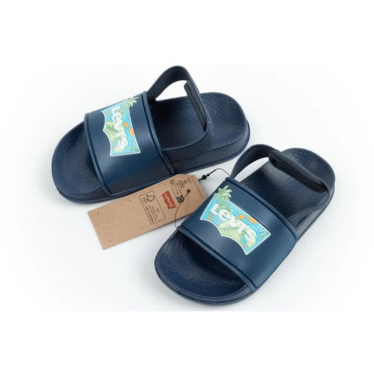 Levi's Pool S Mini Boys Navy Blue Sandals Levis