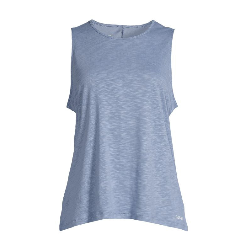 CASALL Soft Texture Tank Blue Import z PMSport Your Sports Performance