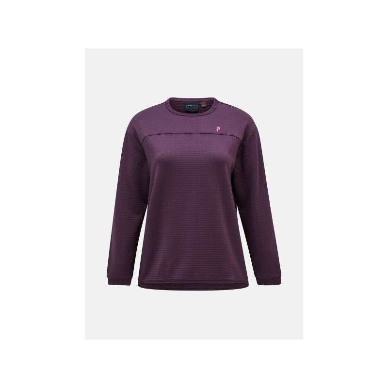 Peak Performance W Trail Polartec Crew Purple Sweatshirt Import z PMSport Your Sports Performance